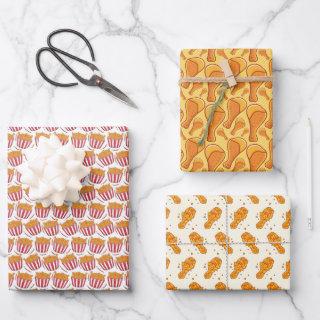 cool fast food chicken tiled party  sheets