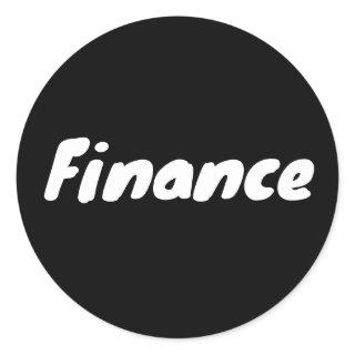 Cool Finance Department Stickers