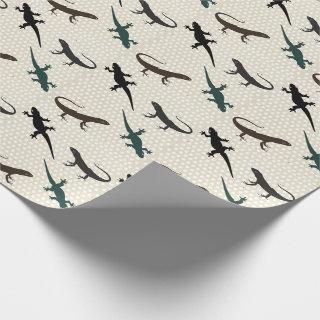 Cool Fun Graphic Trendy Earthy Vintage Lizard