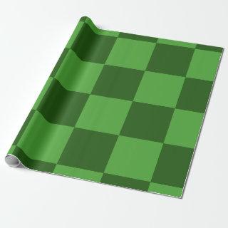 Cool Green Checkered Pattern
