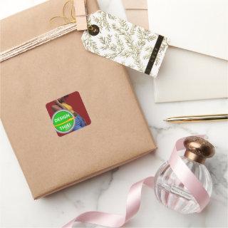 COOL! Stickers - Square Stickers - Sheet of 20