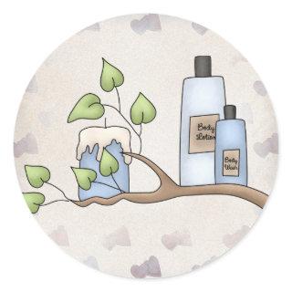 Coordinating Bridal Shower Envelope Seals