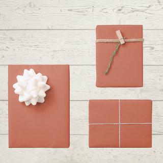 Copper Red Solid Color  Sheets