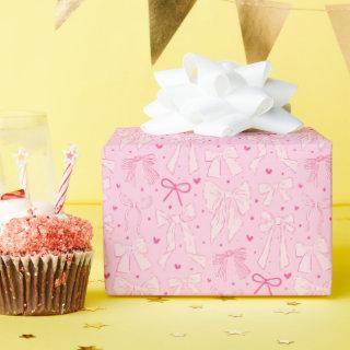 Coquette Pink Bows & Hearts