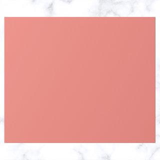 Coral Pink Solid Color