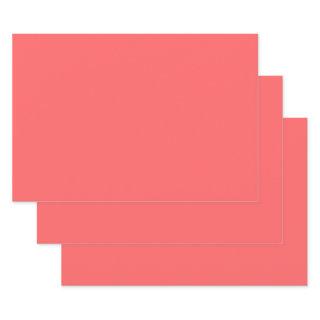 Coral Pink  (solid color)   Sheets