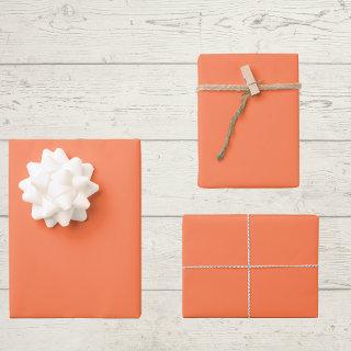 Coral Solid Color  Sheets