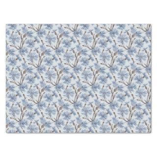 Cornflowers (Pewter/Platinum) – Tissue Paper