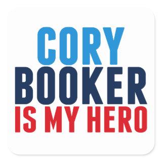 Cory Booker is My Hero Square Sticker