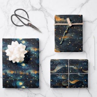 Cosmic Symphony: Celestial Music Design  Sheets