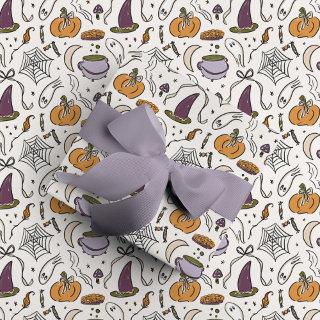 Cottagecore Halloween Illustrations Pattern