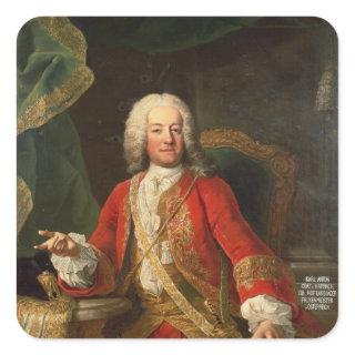 Count Carl Anton von Harrach Square Sticker