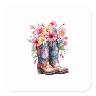 Country Charm Boot Stickers