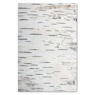 Country Rustic Birch Tree Bark Tissue Paper
