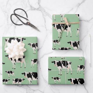 Cow Farm Animal Pattern  Sheets