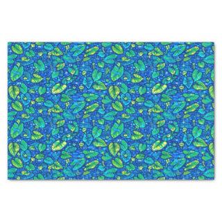Cow Lilies, Spatterdock Summer Pond Floral Pattern Tissue Paper