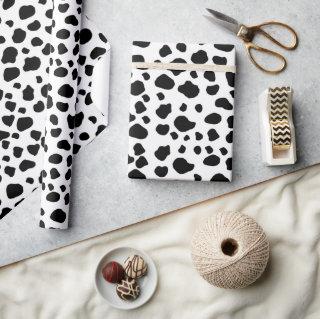Cow Print, Cow Pattern, Cow Spots, Black And White