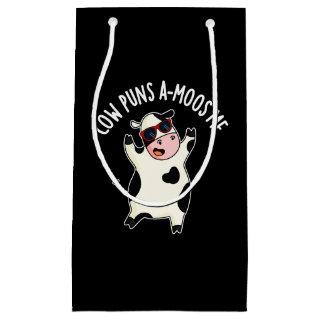 Cow Puns Amoos Me Funny Cow Pun  Small Gift Bag