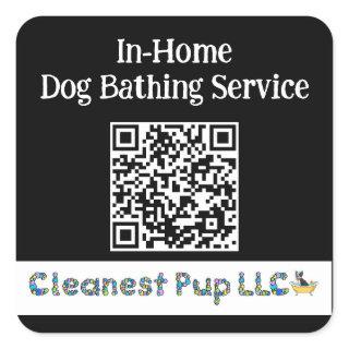 CPup blk sticker