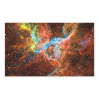 Crab Pulsar Time Lapse - Neutron Star Rectangular Sticker