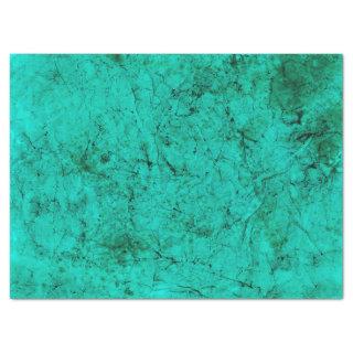 Cracked Green Decoupage Background Tissue Paper