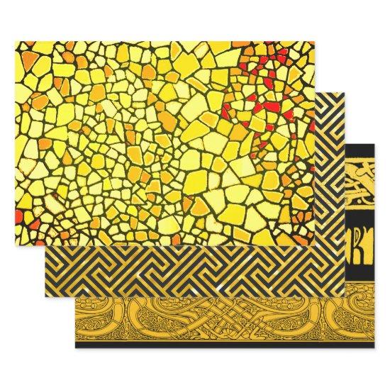 Crackle Meander Celtic Sampler  Sheets