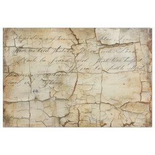Crackled Script  Tissue Paper