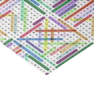 Crafting Sewing Word Search Tissue Paper