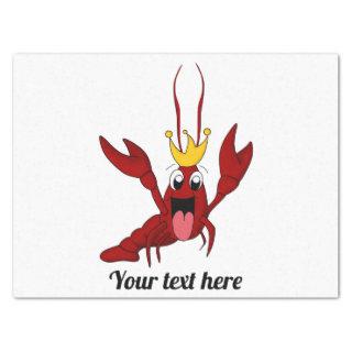 Crawfish Boil Annual Family Reunion Party Tissue Paper