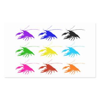 Crawfish (Crayfish) Rectangular Sticker