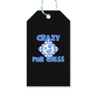 Crazy for chess gift tags