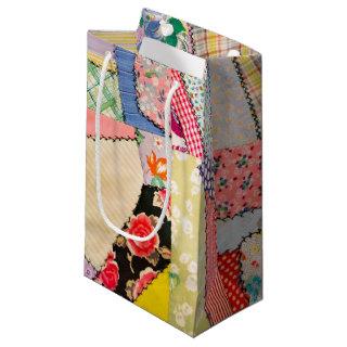 Crazy Quilt Small Gift Bag