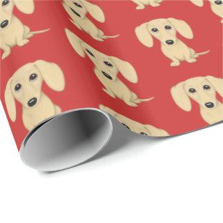 Cream Smooth Coated Dachshund Pattern | Cute Dogs
