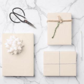 Creamy Pearl Solid Color | Classic | Elegant  Sheets