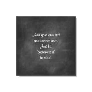 Create own chalkboard wall art menu sign proverb