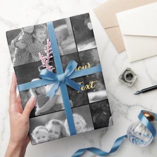 Create Vintage Look Black and White Photo Collage