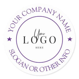 Create Your Business Logo Custom Classic Round Sti Classic Round Sticker