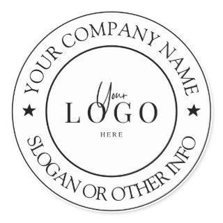 Create Your Business Logo Custom Classic Round Sti Classic Round Sticker