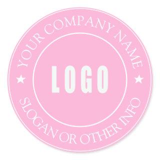 Create Your Business Logo Custom Classic Round Sti Classic Round Sticker