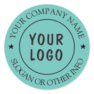 Create Your Business Logo Custom Classic Round Sti Classic Round Sticker