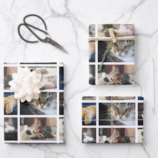 Create Your Own 5 Photo Collage White Border  Sheets