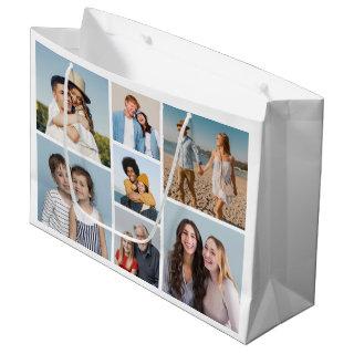 Create Your Own 7 Photo Collage Large Gift Bag