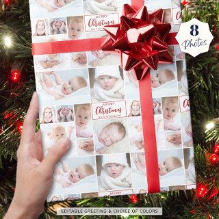 Create Your Own 8 Photo Custom Greeting and Color