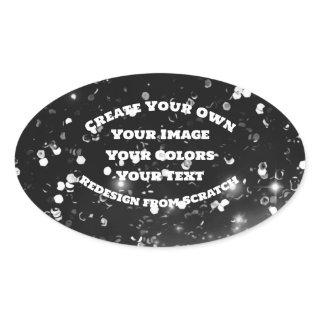 Create Your Own Custom Image Oval Sticker