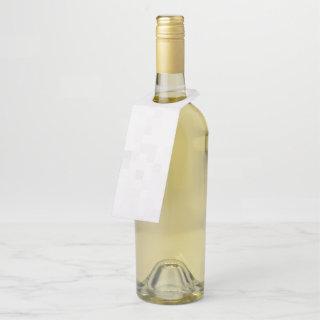 Create Your Own Custom Personalized Bottle Hanger Tag