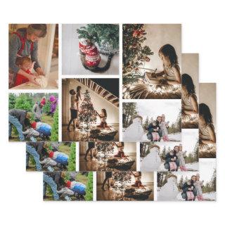 Create Your Own Custom Photo Christmas Collage   Sheets