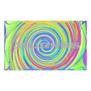 Create Your Own God Bless You Inspirational Text Rectangular Sticker
