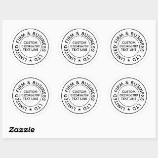 Create Your Own Label Personalized Template text