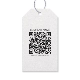 Create Your own QR Code | Black and White Gift Tags