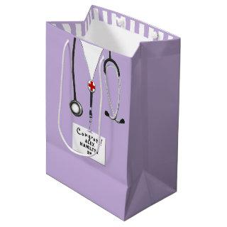 Creative Nurse Graduation Medium Gift Bag